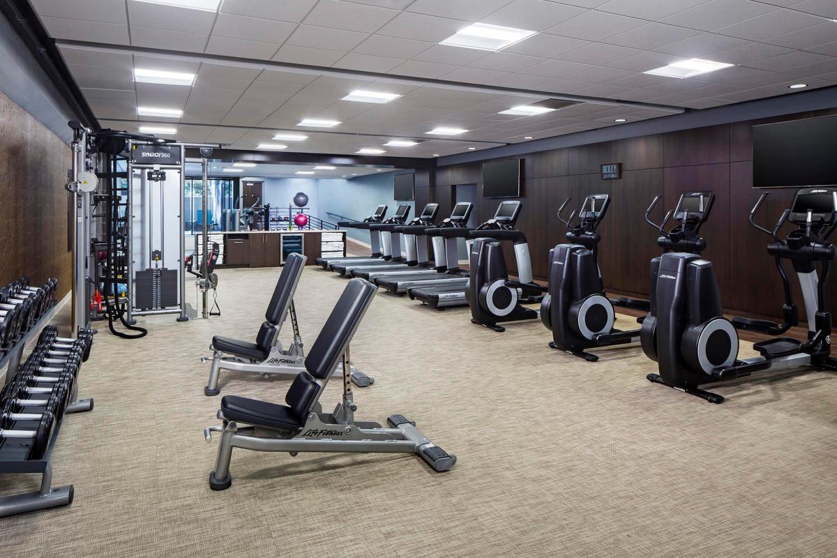 Hyatt Fitness Center photo credit Experience Columbus