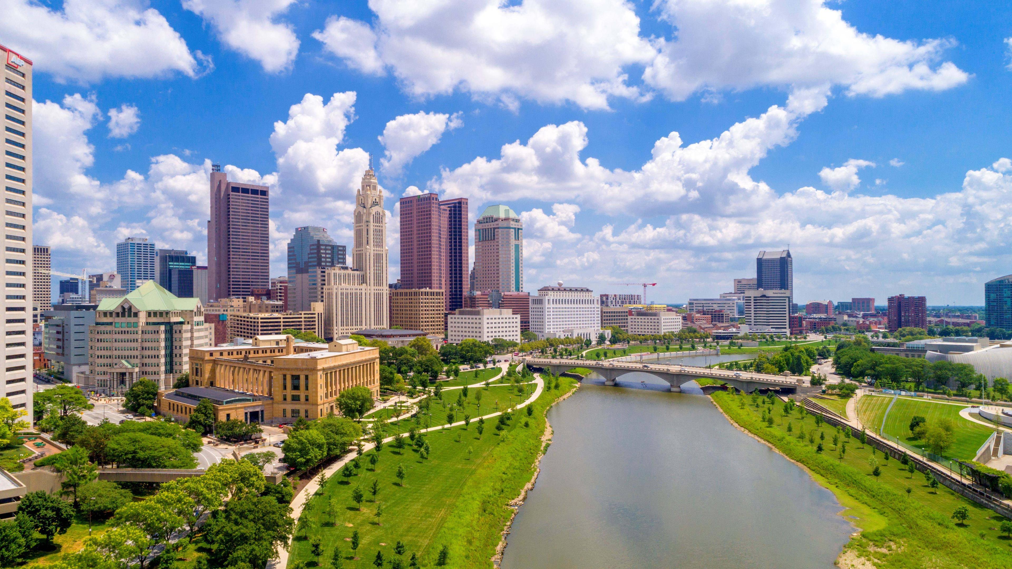 Downtown Columbus Skyline, photo credit: Andy Spessard